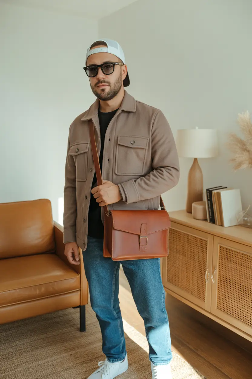 spring outfits men 2026 relaxed utility layers