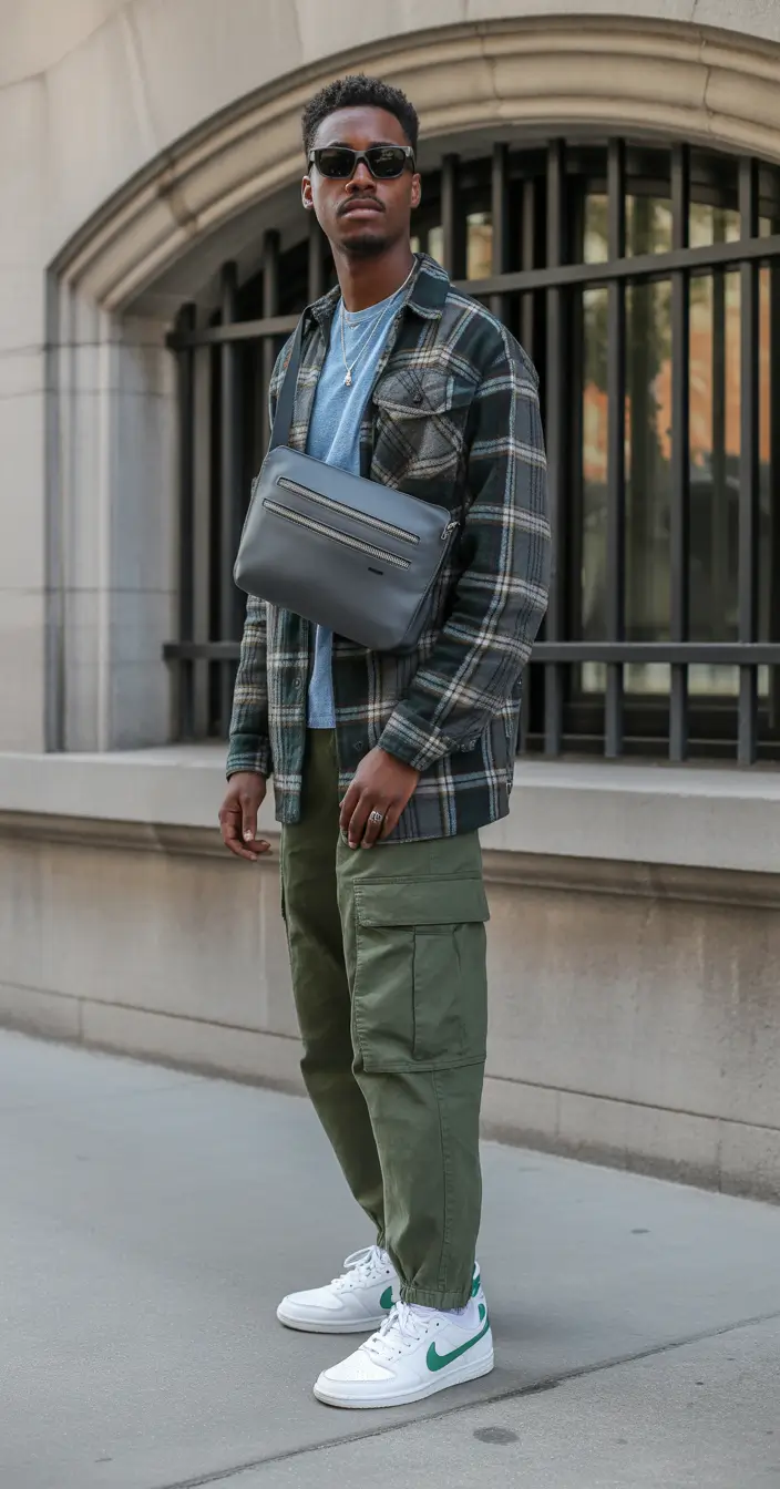 spring outfits men streetwear utility style