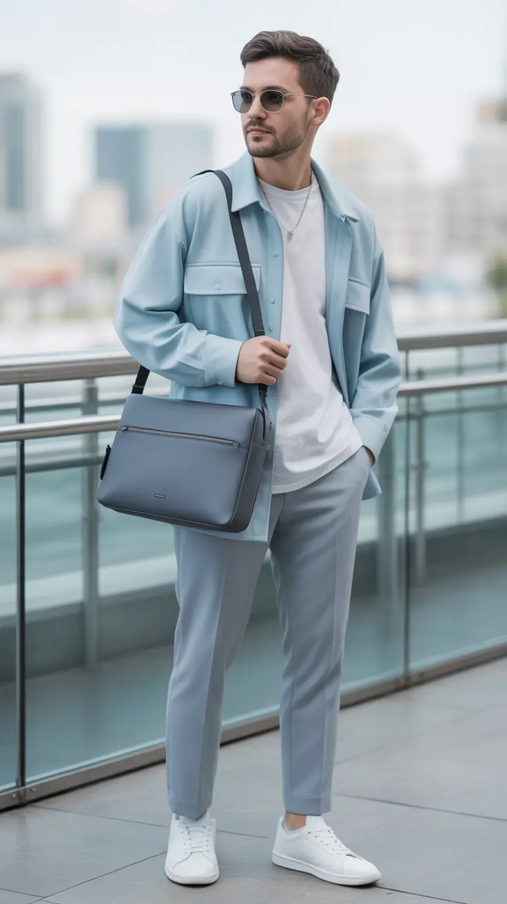 spring outfits men classy light color tailoring