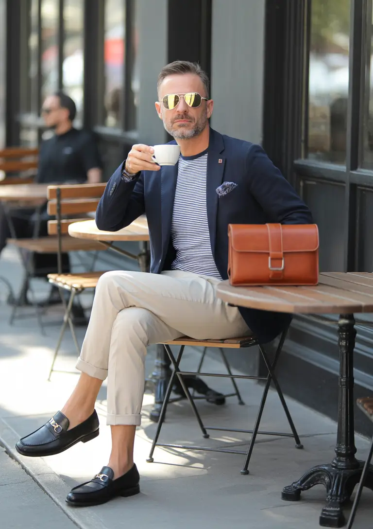 spring outfits men classy Italian style