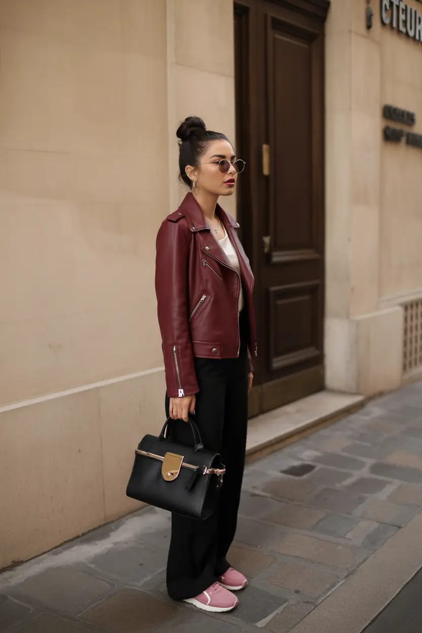 outfits ideas February 2026 Urban Edge With Unexpected Softness