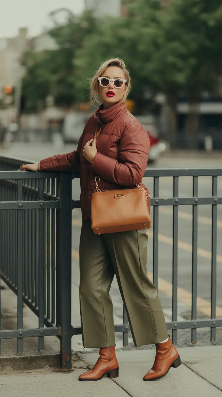 outfits ideas February 2026 Warm Earth Tones for Transitional February Days