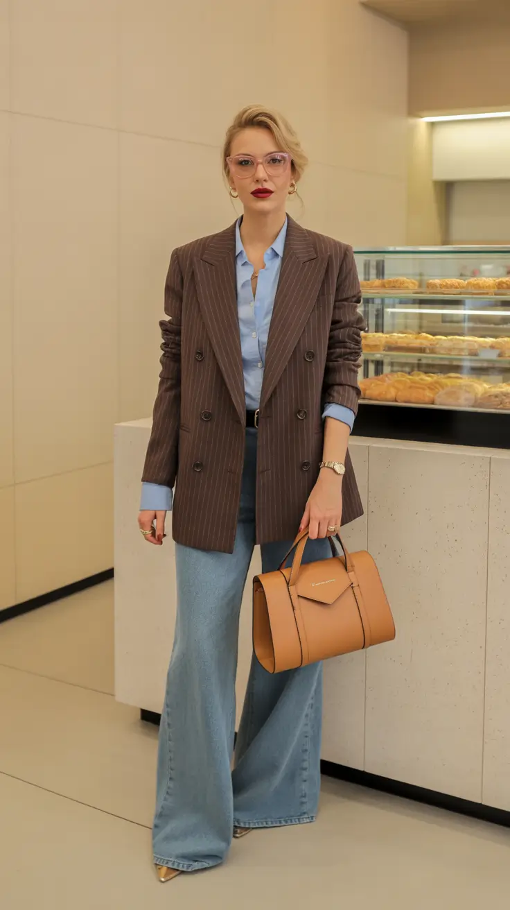 spring work outfits chic relaxed tailoring women 2026