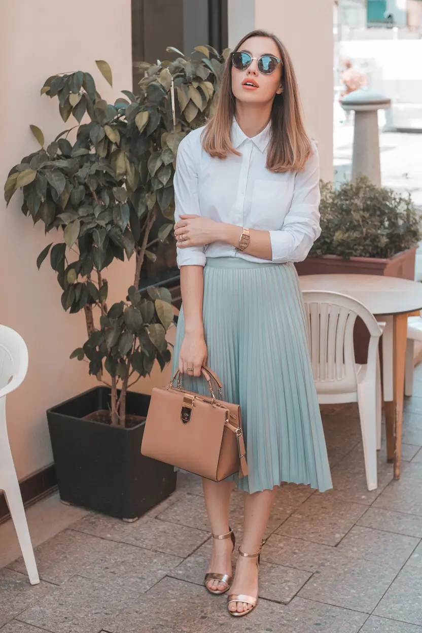 spring work outfits office chic women 2026 light spring energy