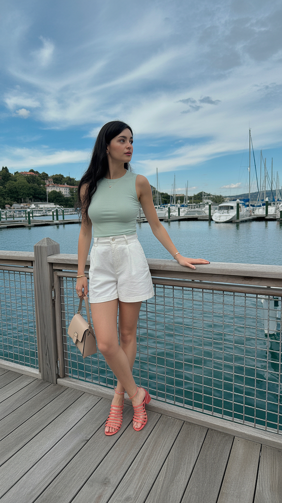 radiant spring wardrobe styles 2026 Fresh Neutrals With a Coastal Calm