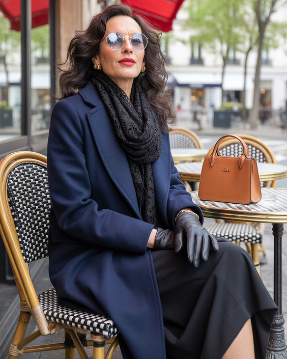 stunning spring outfits for women over 50 2026 City Chic for Cooler Spring Days