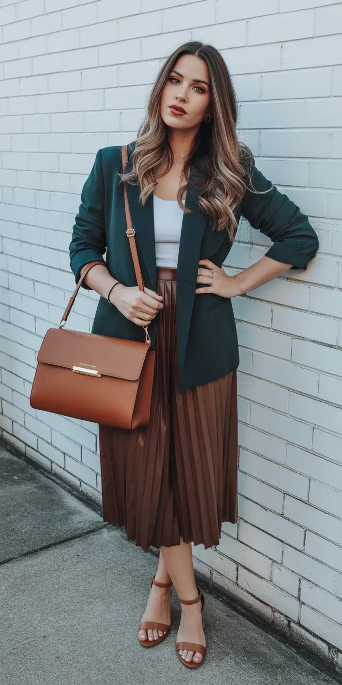 timeless old money spring outfits 2026 skirt