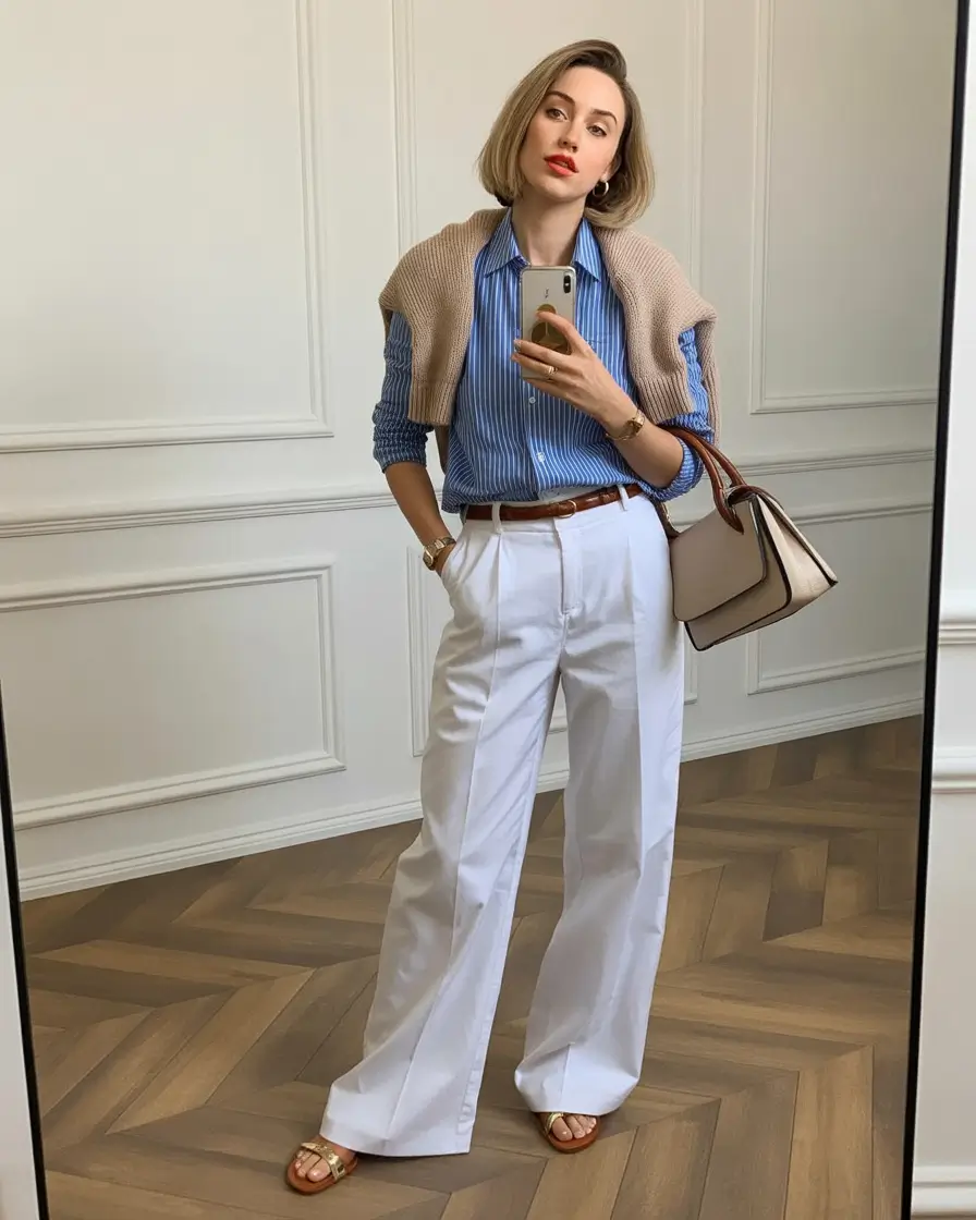 timeless old money spring outfits 2026 capsule