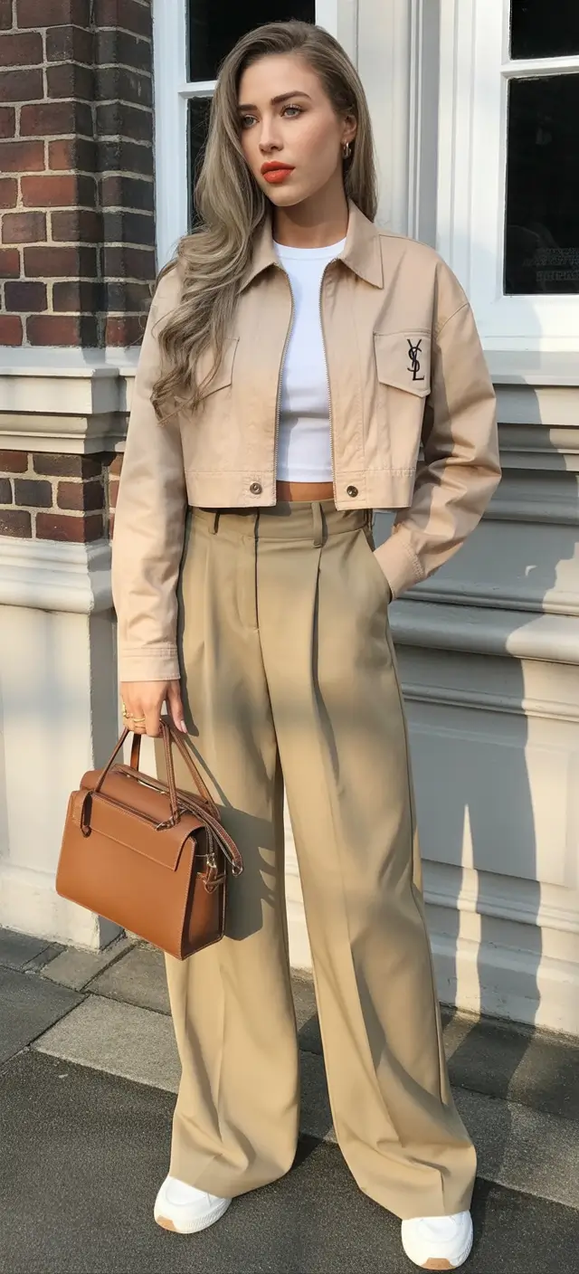 timeless old money spring outfits 2026 jacket style