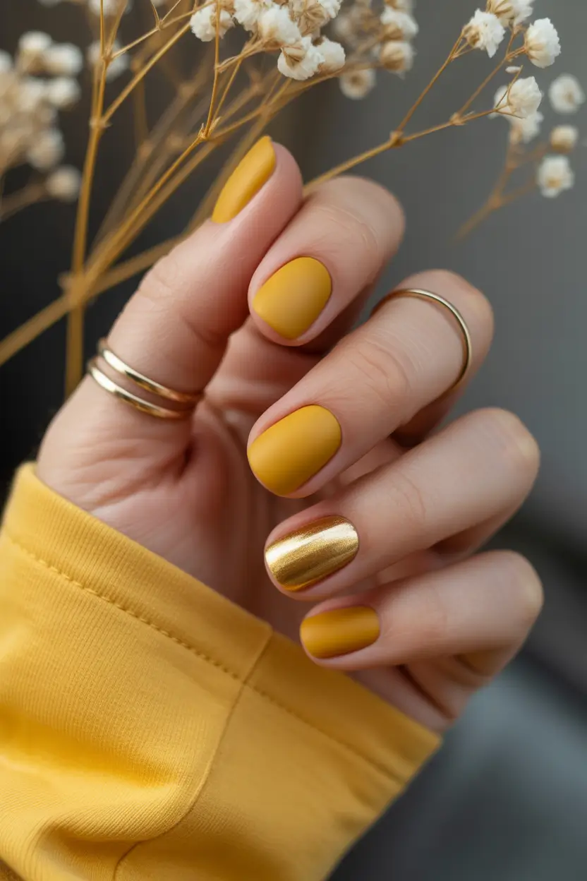 yellow nail designs 2026 yellow nails chrome buttery