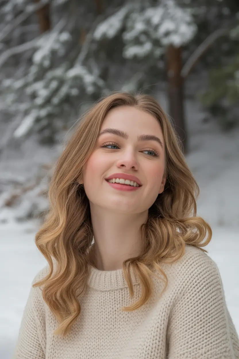 dreamy spring hair color trends 2026 Natural Honey Blonde With Outdoor Glow