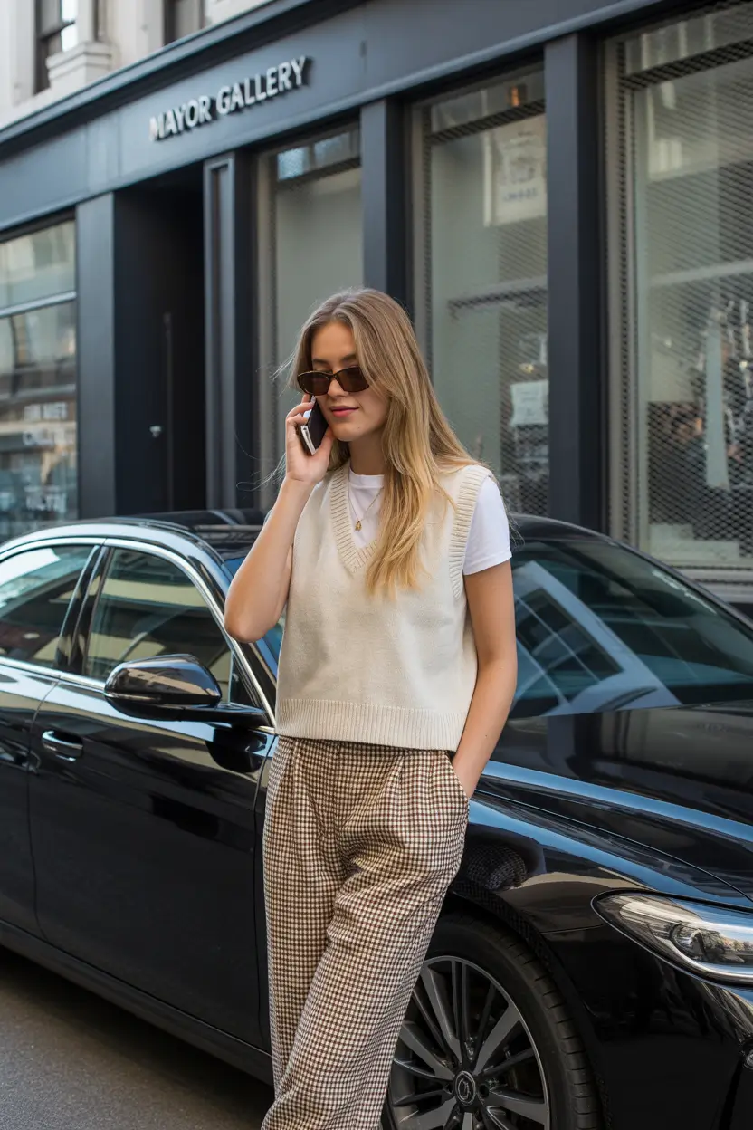 early spring outfits for work 2026 tailored neutrals