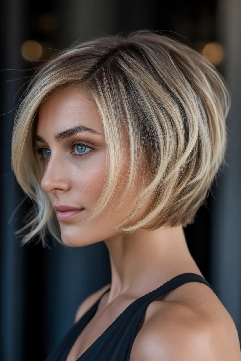 perfect spring bob haircut 2026 Textured Blonde Bob With Airy Layers