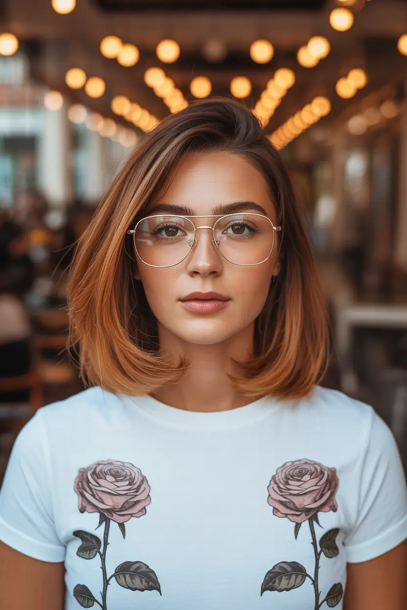 spring mid length haircut Clean Mid Length with Minimalist Shape