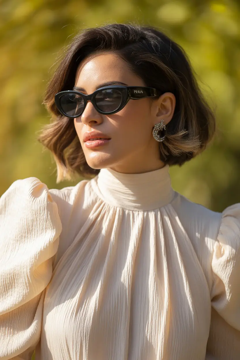 stylish spring pixie bob haircut 2026 Soft Brunette Pixie Bob With Side Movement